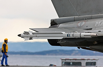 MBDA / MICA IR on a Rafale